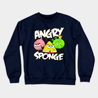 Angry Sponge Crewneck Sweatshirt